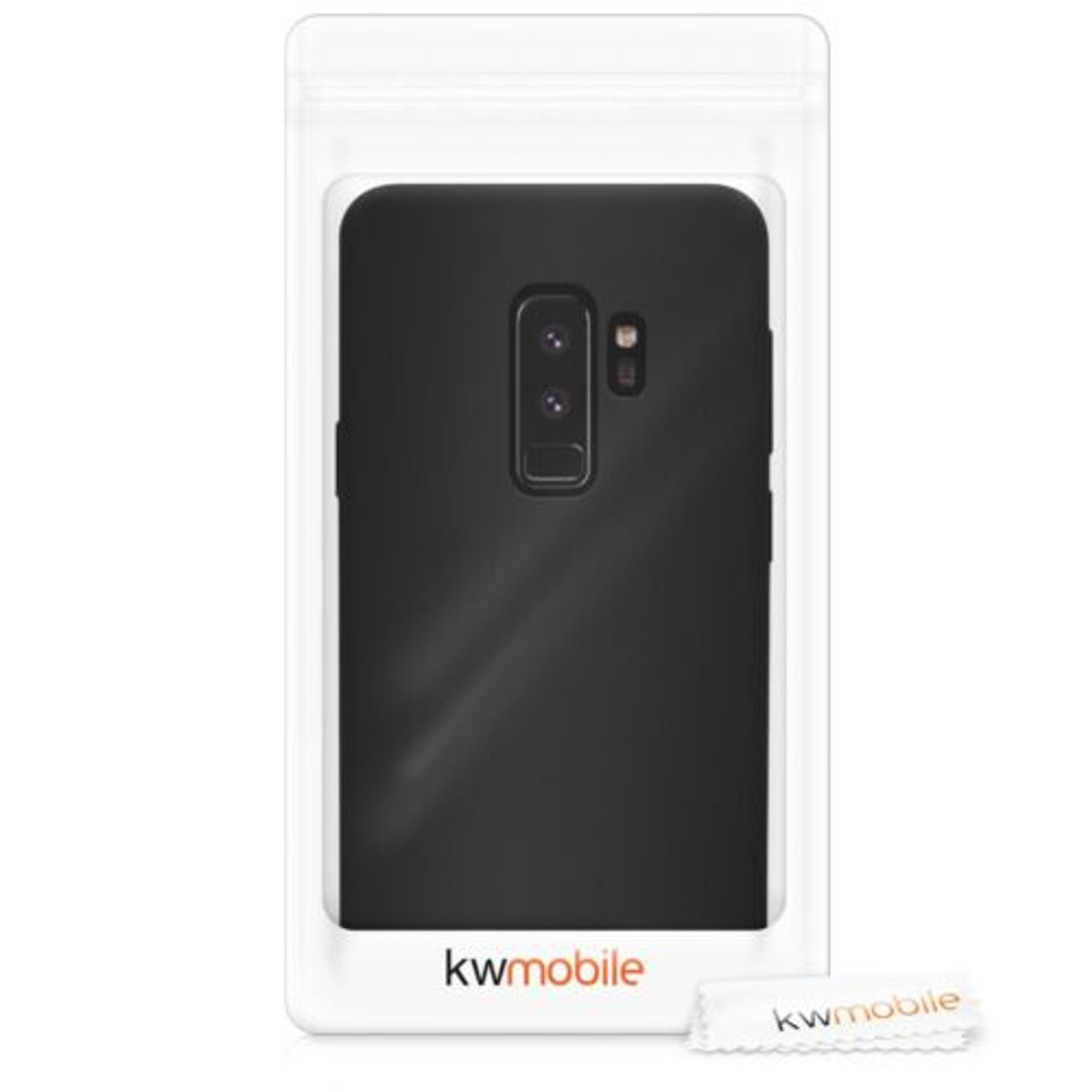 Husa pentru Samsung Galaxy S9 Plus, Silicon, Negru, 44096.47 fotografia produsului View 7 L