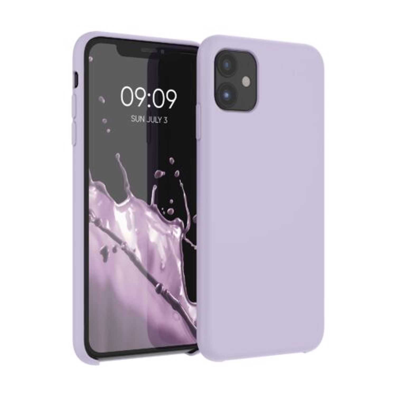 Husa pentru Apple iPhone 11, Silicon, Mov, 49724.192 fotografia produsului