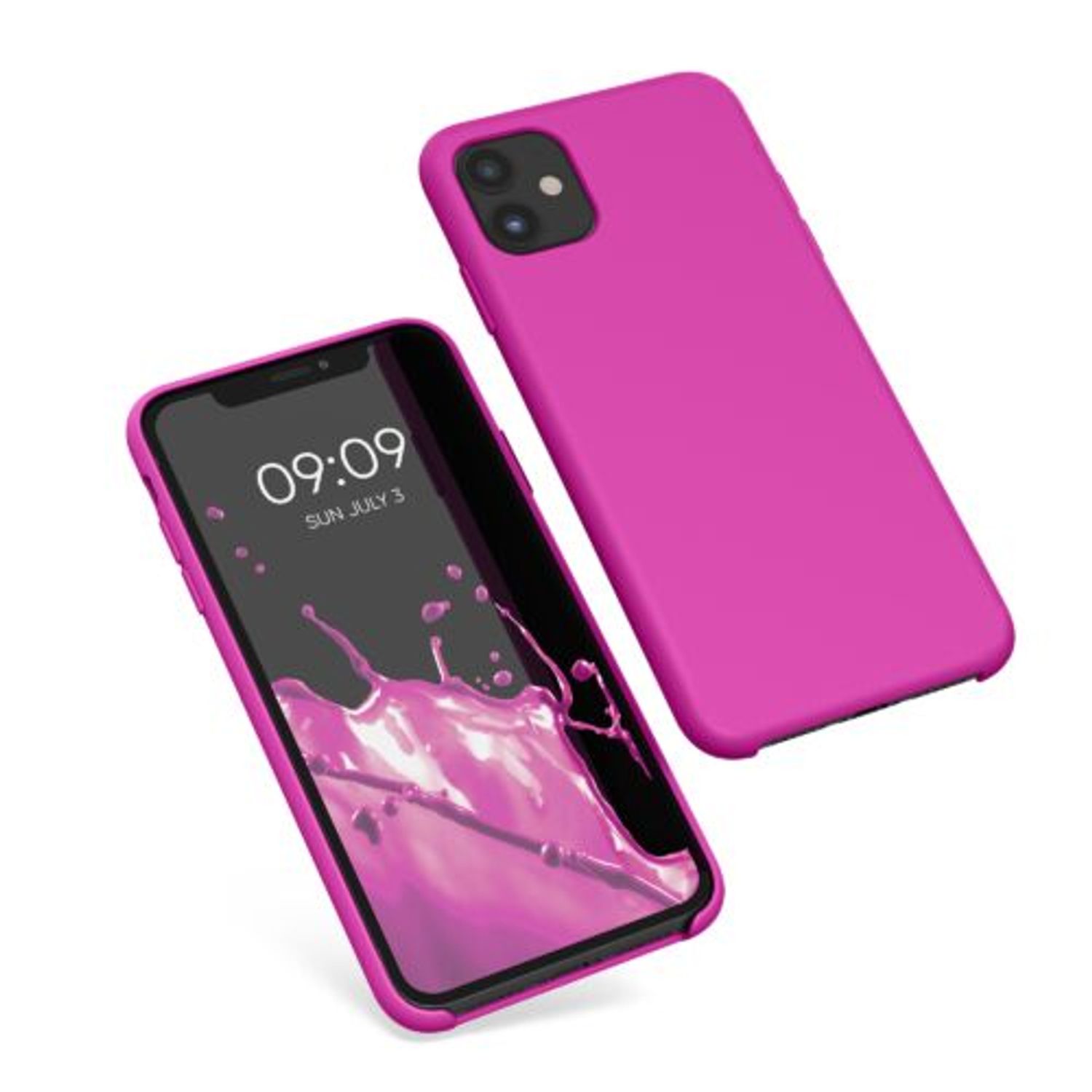 Husa pentru Apple iPhone 11, Silicon, Roz, 49724.135 fotografia produsului View 2 L