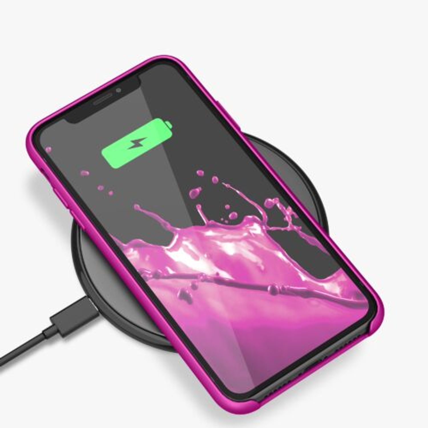 Husa pentru Apple iPhone 11, Silicon, Roz, 49724.135 fotografia produsului View 11 L