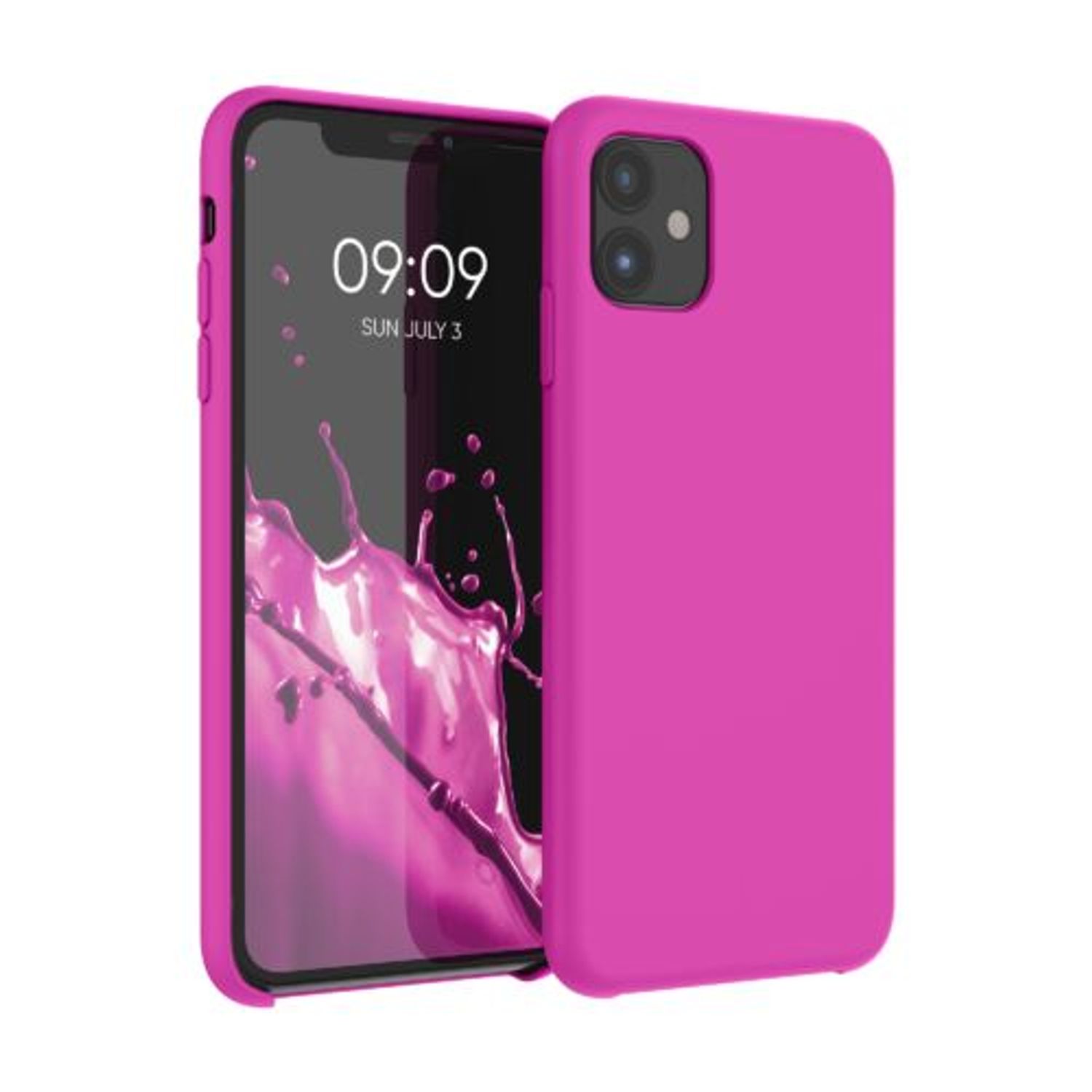 Husa pentru Apple iPhone 11, Silicon, Roz, 49724.135 fotografia produsului