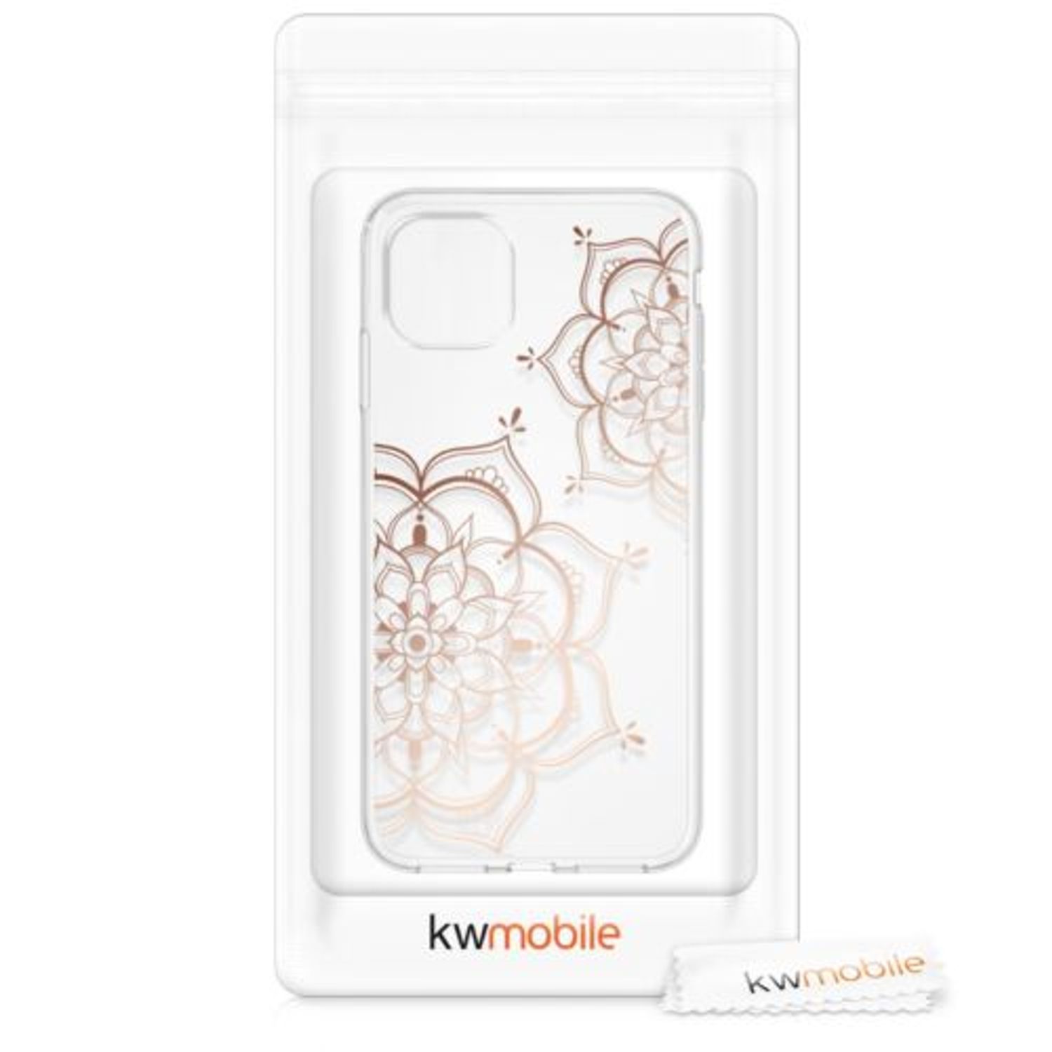 Husa pentru Apple iPhone 11, Silicon, Rose Gold, 49785.19 fotografia produsului View 12 L