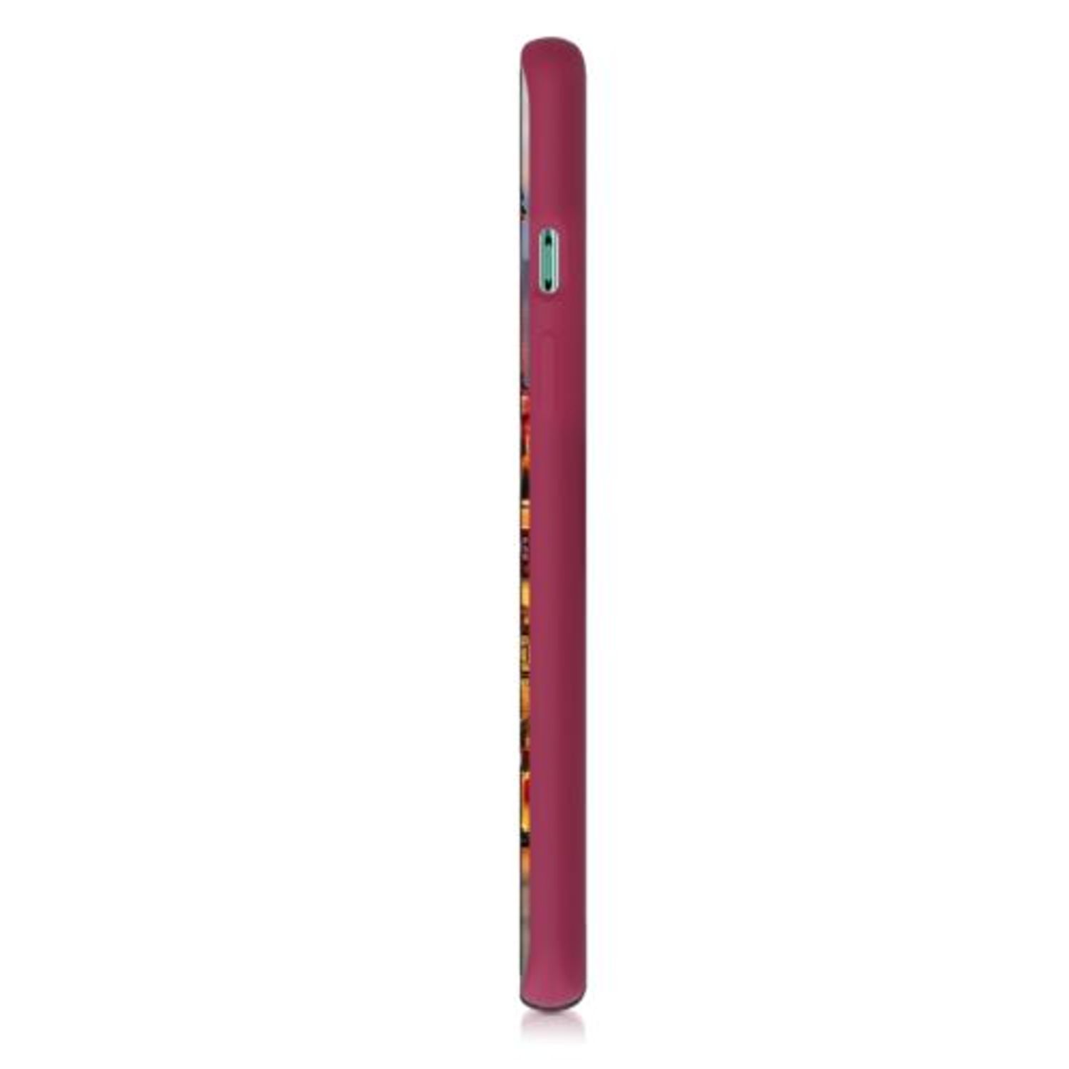 Husa pentru OnePlus 8, Silicon, Violet, 51867.106 fotografia produsului View 3 L
