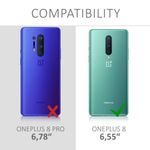 Husa pentru OnePlus 8, Silicon, Violet, 51867.106 fotografia produsului View 5 S