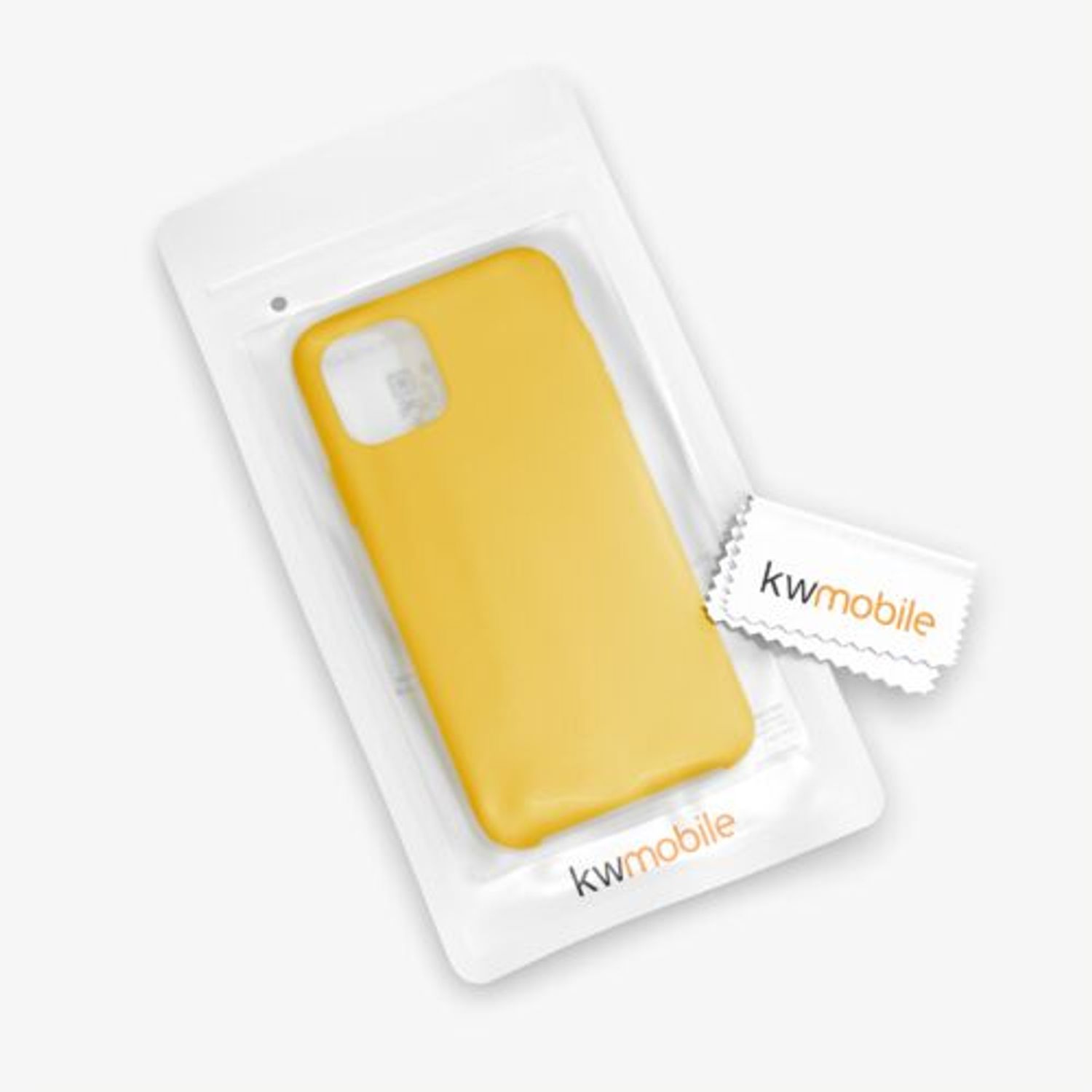 Husa pentru Apple iPhone 11 Pro, Silicon, Portocaliu, 49726.180 fotografia produsului View 8 L