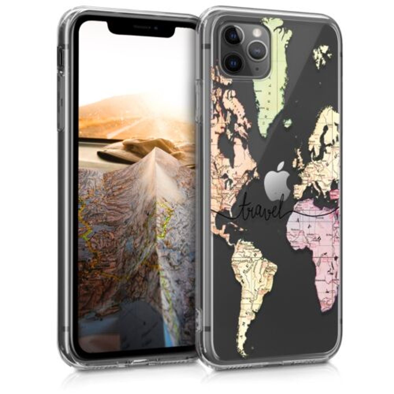 Husa pentru iPhone 11 Pro, Silicon, Multicolor, 49792.02 fotografia produsului