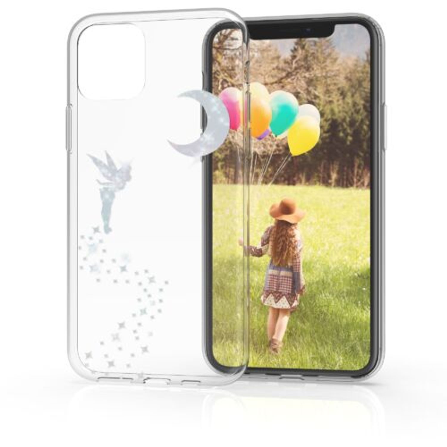 Husa pentru Apple iPhone 11 Pro, Silicon, Silver, 49784.10 fotografia produsului View 2 L