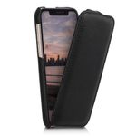 Husa pentru Apple iPhone 11 Pro, Piele naturala, Negru, 49807.01 fotografia produsului View 2 S