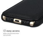 Husa pentru Apple iPhone 11 Pro, Piele naturala, Negru, 49807.01 fotografia produsului View 7 S