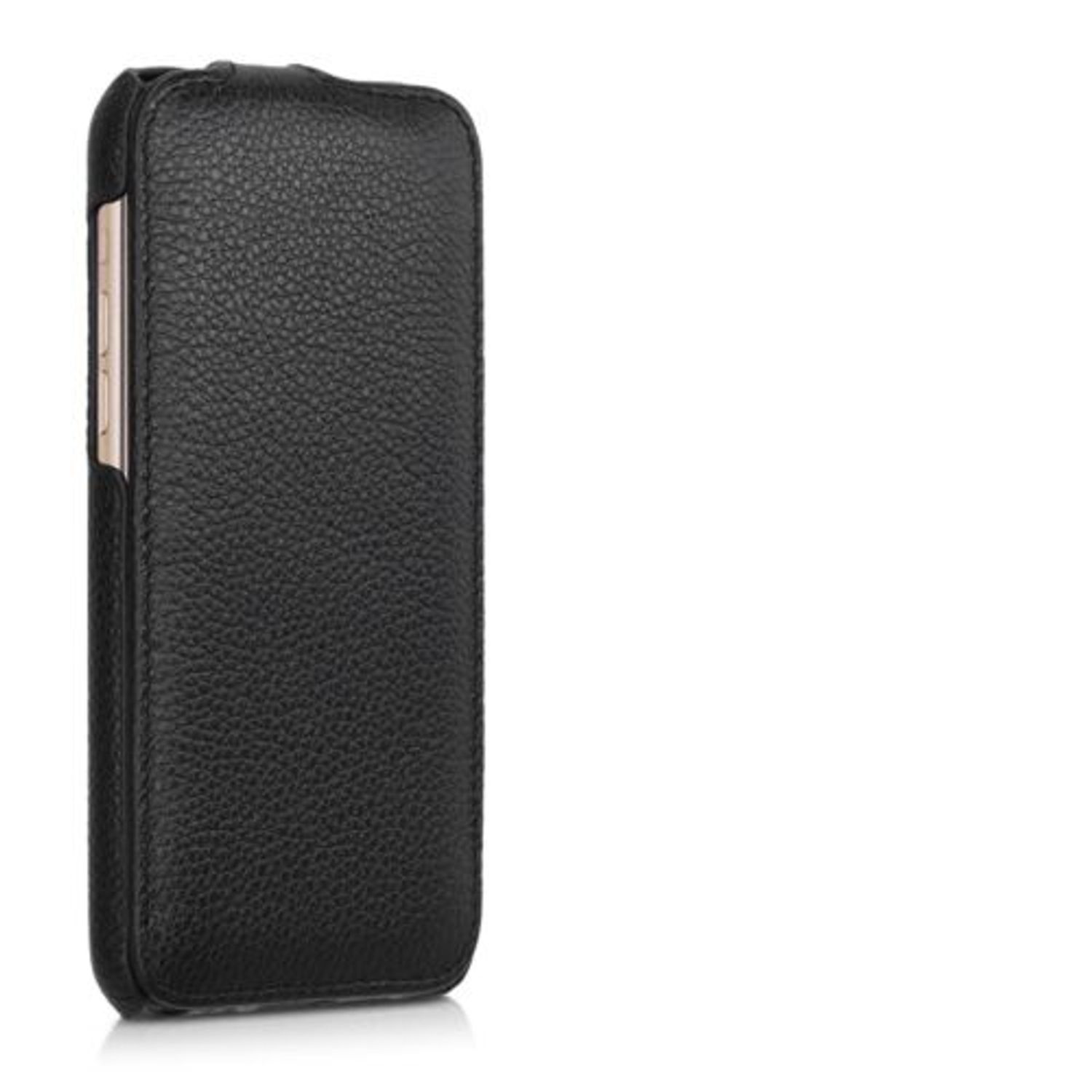 Husa pentru Apple iPhone 11 Pro, Piele naturala, Negru, 49807.01 fotografia produsului View 9 L