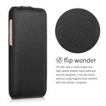 Husa pentru Apple iPhone 11 Pro, Piele naturala, Negru, 49807.01 fotografia produsului View 4 S