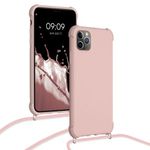 Husa pentru iPhone 11 Pro Max, Silicon, Roz, 55764.154 fotografia produsului View 5 S