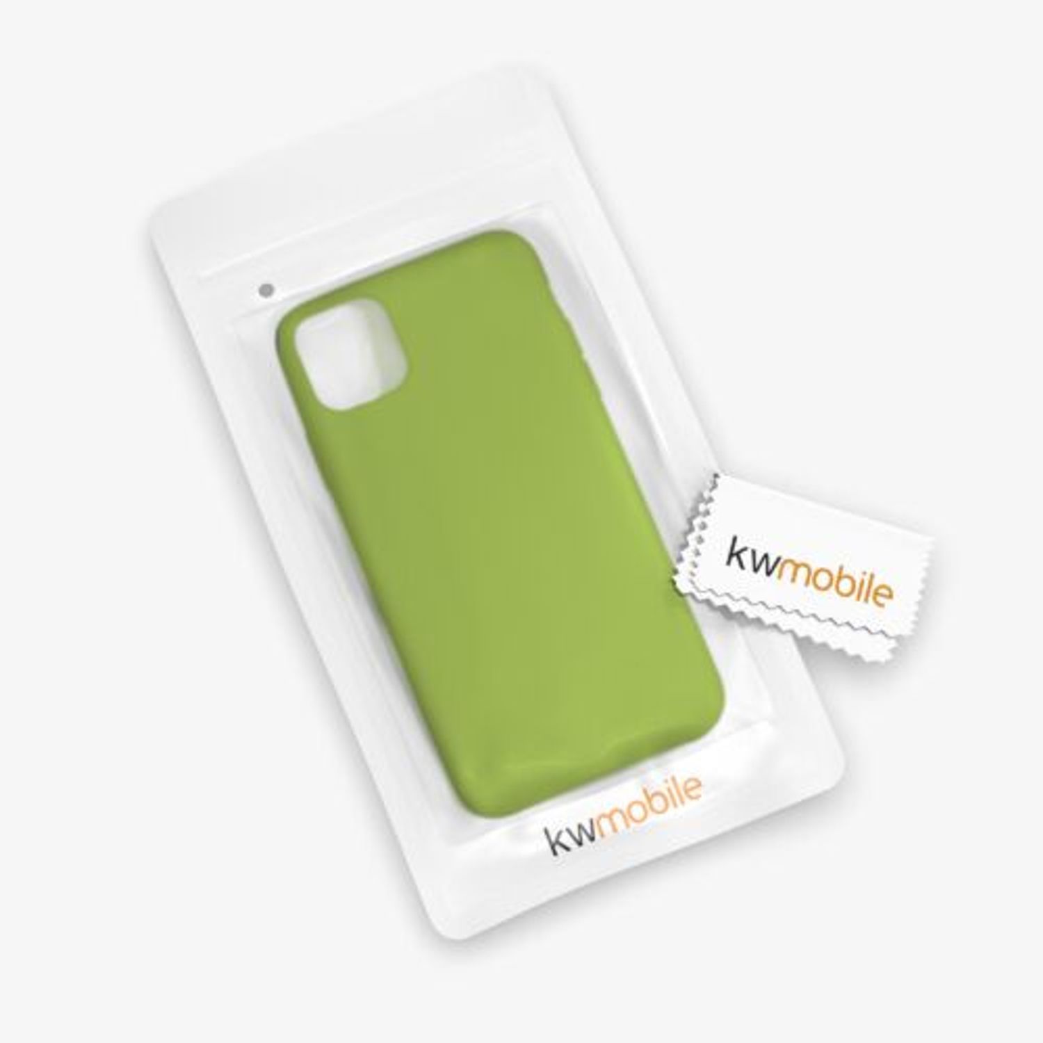 Husa pentru iPhone 11 Pro Max, Silicon, Verde, 49725.220 fotografia produsului View 8 L