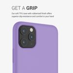 Husa pentru iPhone 11 Pro Max, Silicon, Mov, 49725.222 fotografia produsului View 7 S