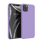 Husa pentru iPhone 11 Pro Max, Silicon, Mov, 49725.222 fotografia produsului