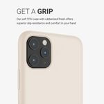 Husa pentru Apple iPhone 11 Pro Max, Silicon, Crem, 49725.16 fotografia produsului View 7 S