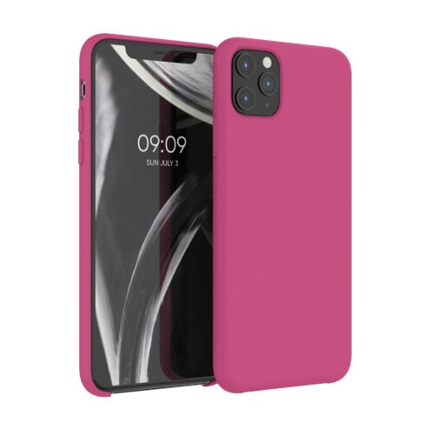 Husa pentru Apple iPhone 11 Pro Max, Silicon, Roz, 49725.213 fotografia produsului