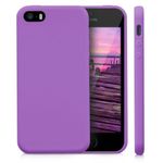 Husa pentru Apple iPhone 5/iPhone 5s/iPhone SE, Silicon, Mov, 42766.102 fotografia produsului View 2 S