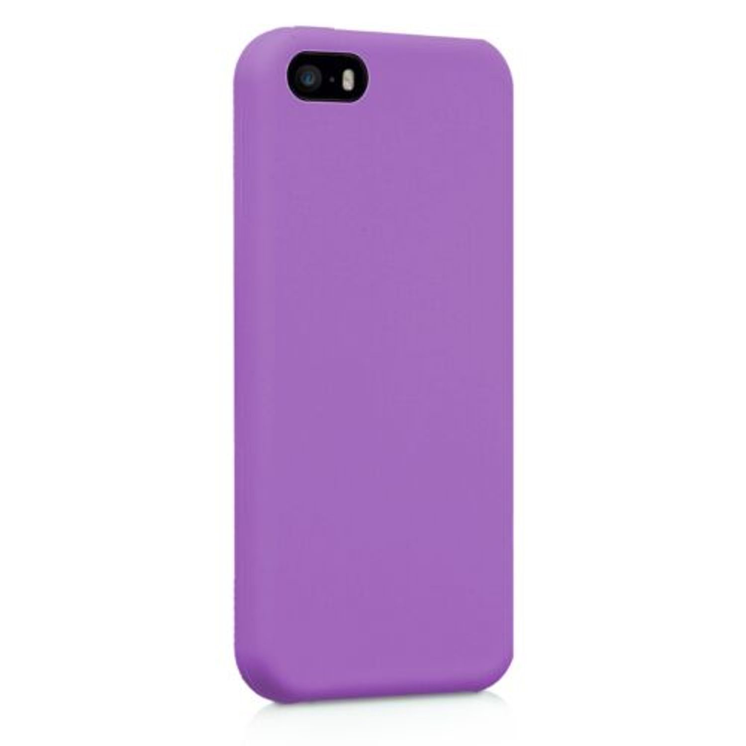 Husa pentru Apple iPhone 5/iPhone 5s/iPhone SE, Silicon, Mov, 42766.102 fotografia produsului View 8 L