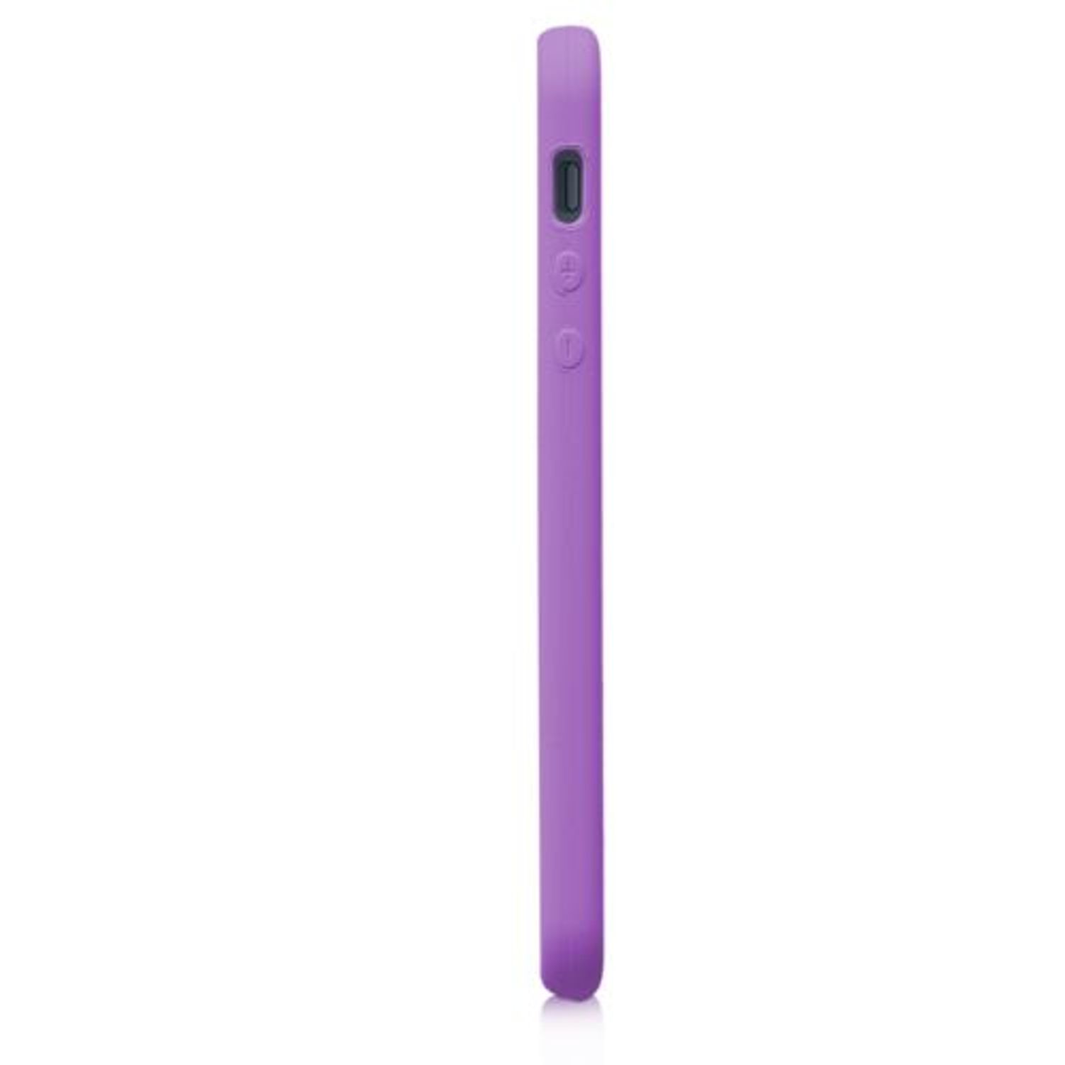 Husa pentru Apple iPhone 5/iPhone 5s/iPhone SE, Silicon, Mov, 42766.102 fotografia produsului View 5 L