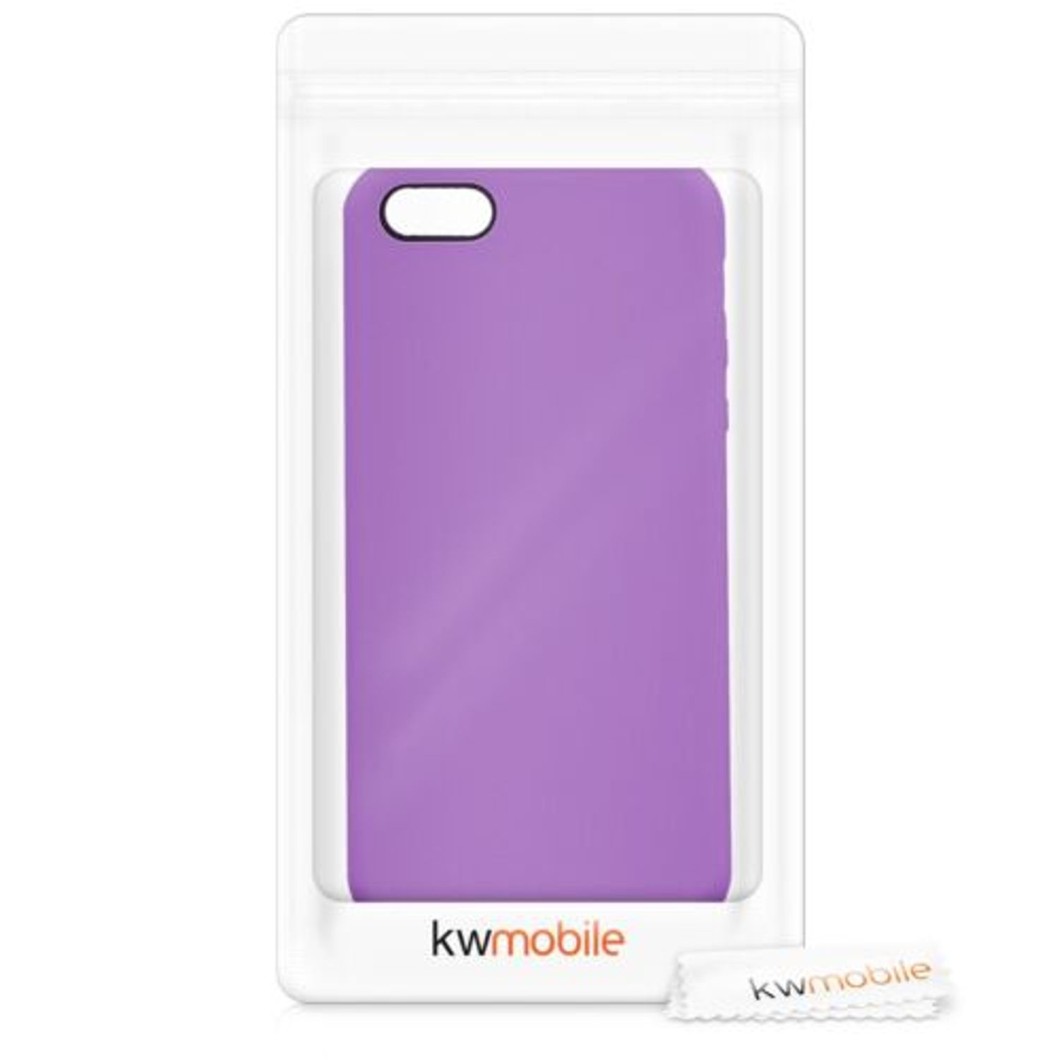 Husa pentru Apple iPhone 5/iPhone 5s/iPhone SE, Silicon, Mov, 42766.102 fotografia produsului View 7 L
