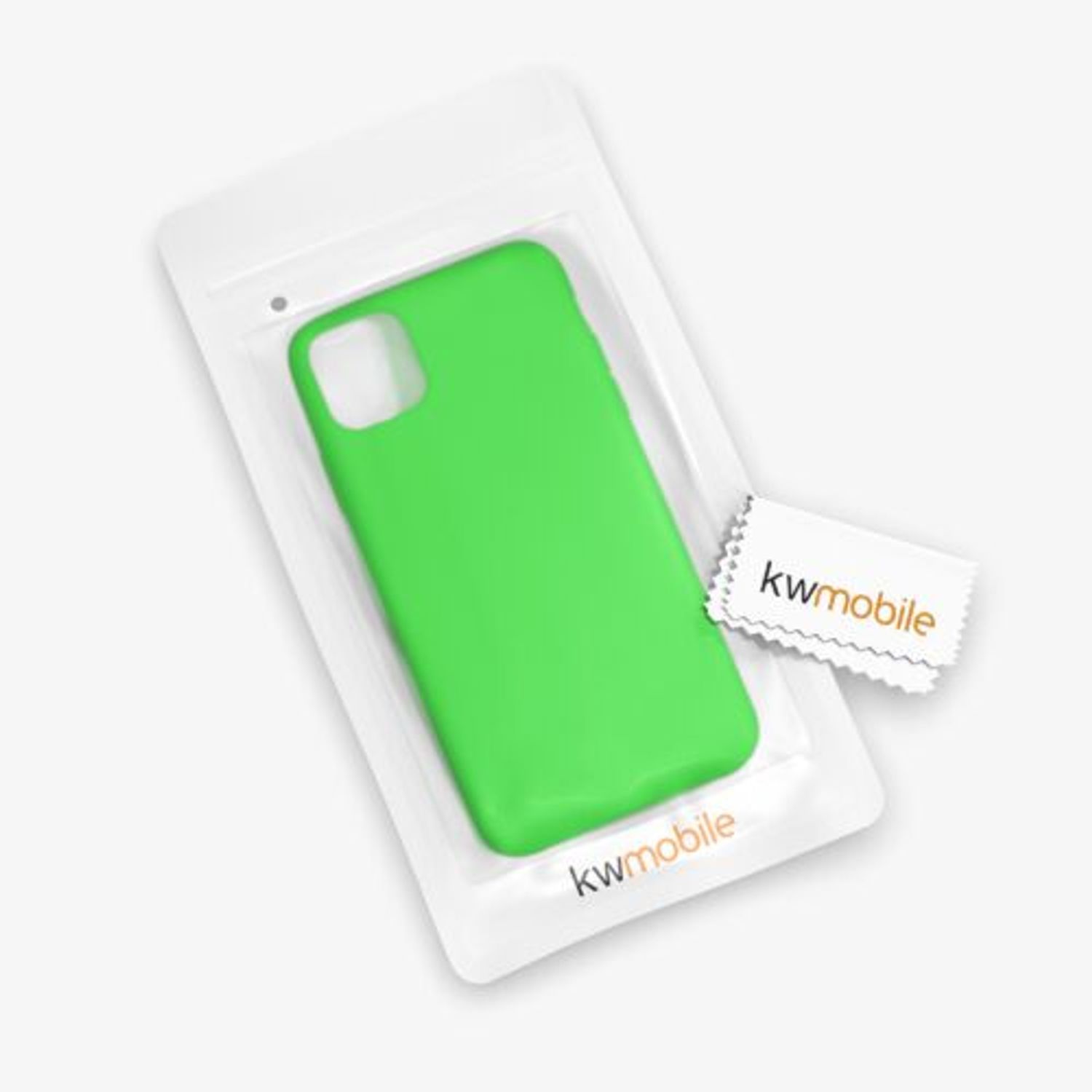 Husa pentru Apple iPhone 11 Pro Max, Silicon, Verde, 49725.159 fotografia produsului View 6 L