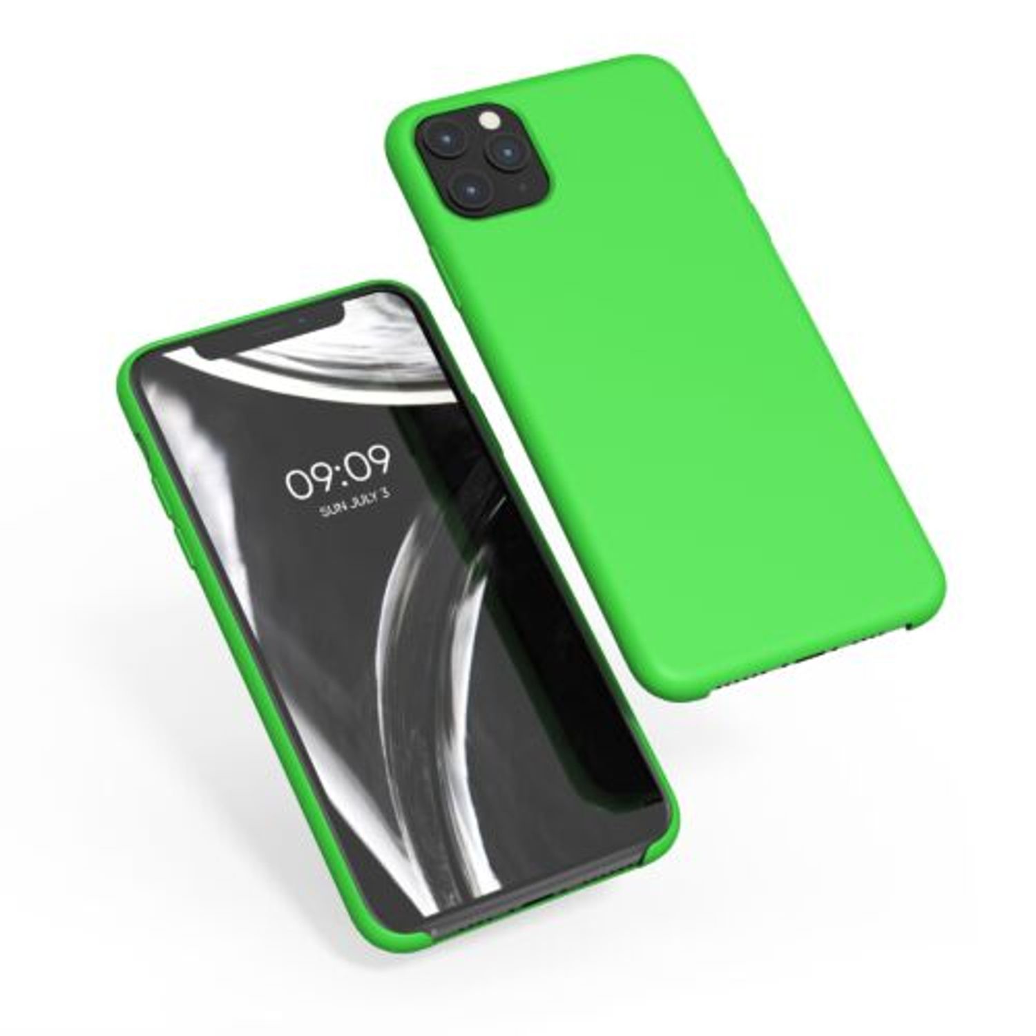 Husa pentru Apple iPhone 11 Pro Max, Silicon, Verde, 49725.159 fotografia produsului View 8 L