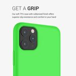 Husa pentru Apple iPhone 11 Pro Max, Silicon, Verde, 49725.159 fotografia produsului View 5 S