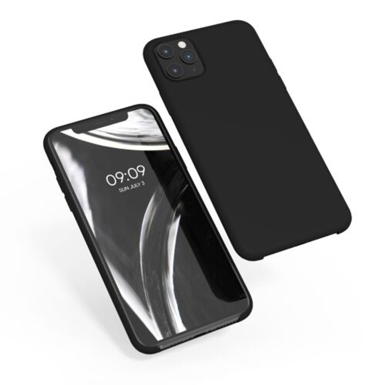 Husa pentru Apple iPhone 11 Pro Max, Silicon, Negru, 49725.01 fotografia produsului View 2 L