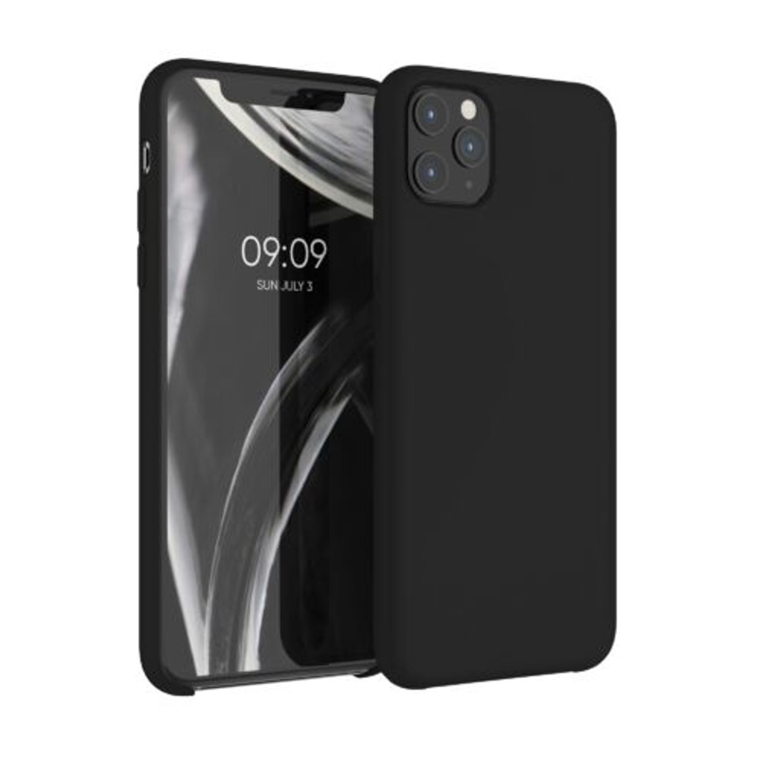 Husa pentru Apple iPhone 11 Pro Max, Silicon, Negru, 49725.01 fotografia produsului