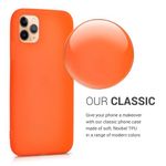 Husa pentru iPhone 11 Pro Max, Silicon, Portocaliu, 49782.69 fotografia produsului View 4 S