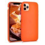 Husa pentru iPhone 11 Pro Max, Silicon, Portocaliu, 49782.69 fotografia produsului