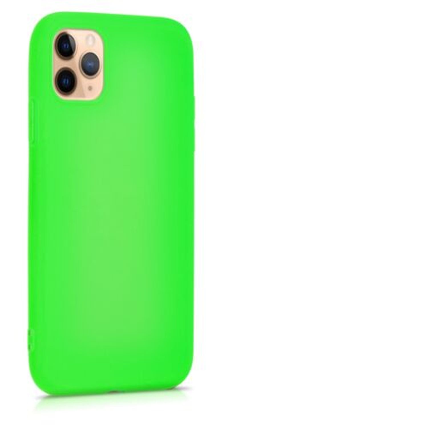 Husa pentru Apple iPhone 11 Pro Max, Silicon, Verde, 49782.79 fotografia produsului View 8 L