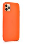 Husa pentru iPhone 11 Pro Max, Silicon, Portocaliu, 49782.69 fotografia produsului View 8 S