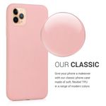 Husa pentru Apple iPhone 11 Pro Max, Silicon, Rose Gold, 49789.89 fotografia produsului View 4 S