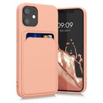 Husa pentru iPhone 12 Mini, Silicon, Rose Gold, 55111.199 fotografia produsului