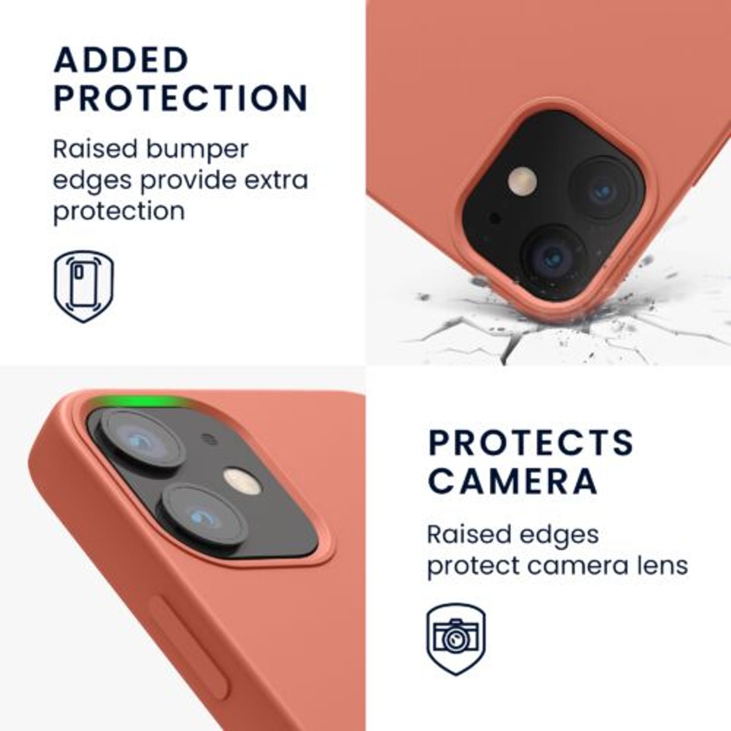 Husa pentru Apple iPhone 12 Mini, Silicon, Roz, 52640.215 fotografia produsului View 4 L