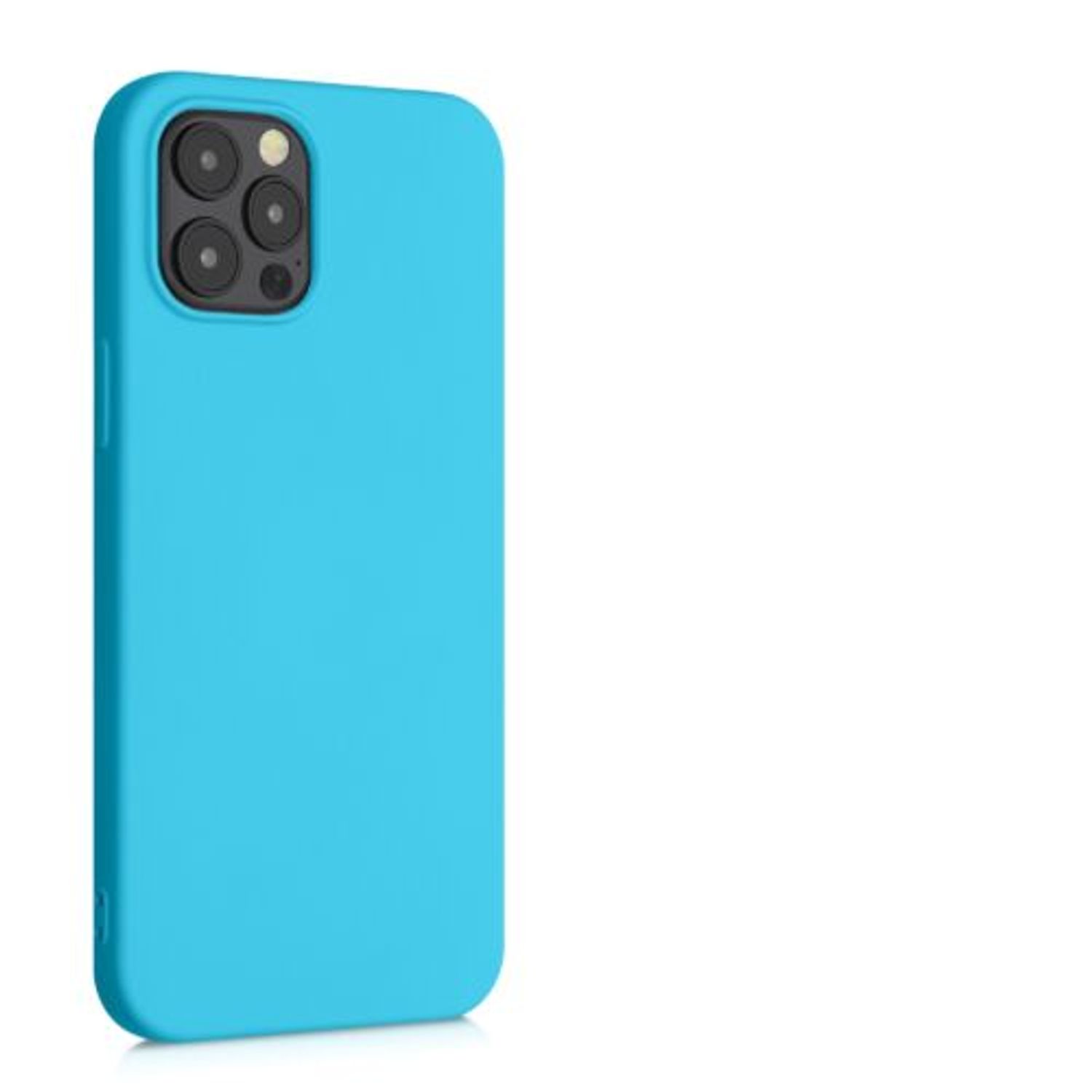 Husa pentru iPhone 12 Pro Max, Silicon, Albastru, 52714.223 fotografia produsului View 9 L