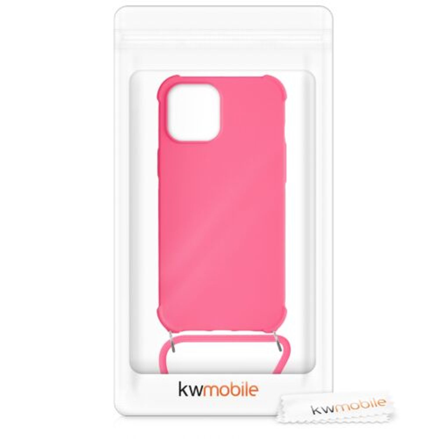 Husa pentru Apple iPhone 12 Pro Max, Silicon, Roz, 54140.77 fotografia produsului View 7 L