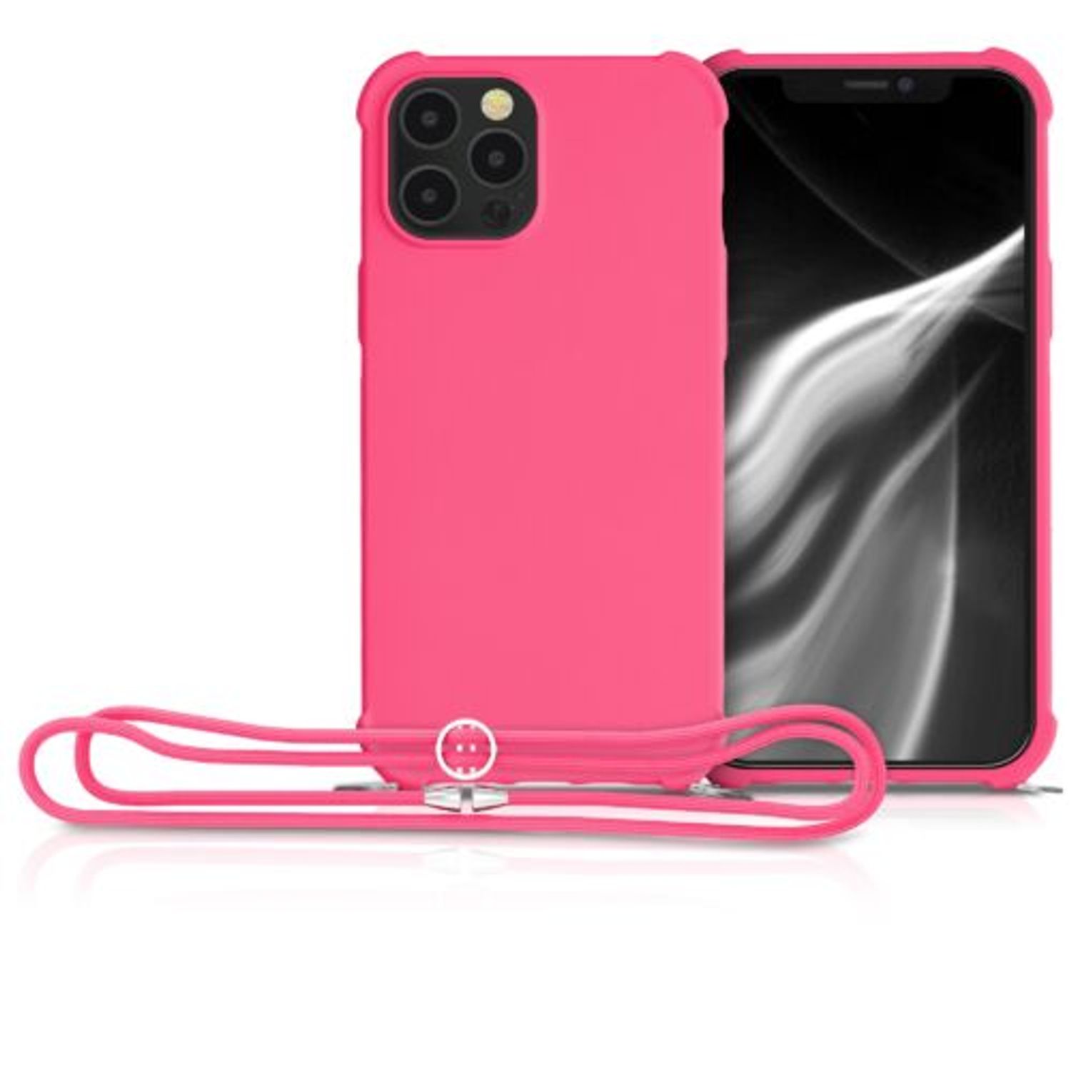 Husa pentru Apple iPhone 12 Pro Max, Silicon, Roz, 54140.77 fotografia produsului View 8 L
