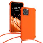 Husa pentru iPhone 12 Pro Max, Silicon, Portocaliu, 54140.150 fotografia produsului View 3 S