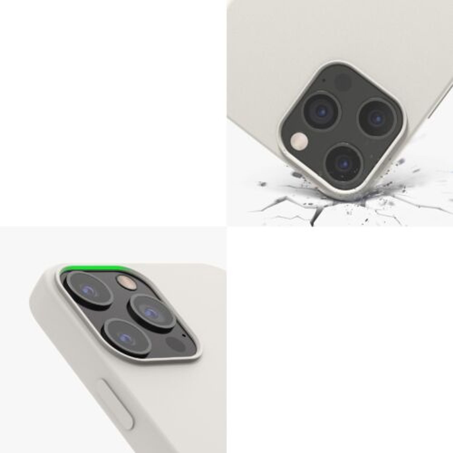 Husa pentru Apple iPhone 12 Pro Max, Silicon, Gri, 52644.96 fotografia produsului View 8 L