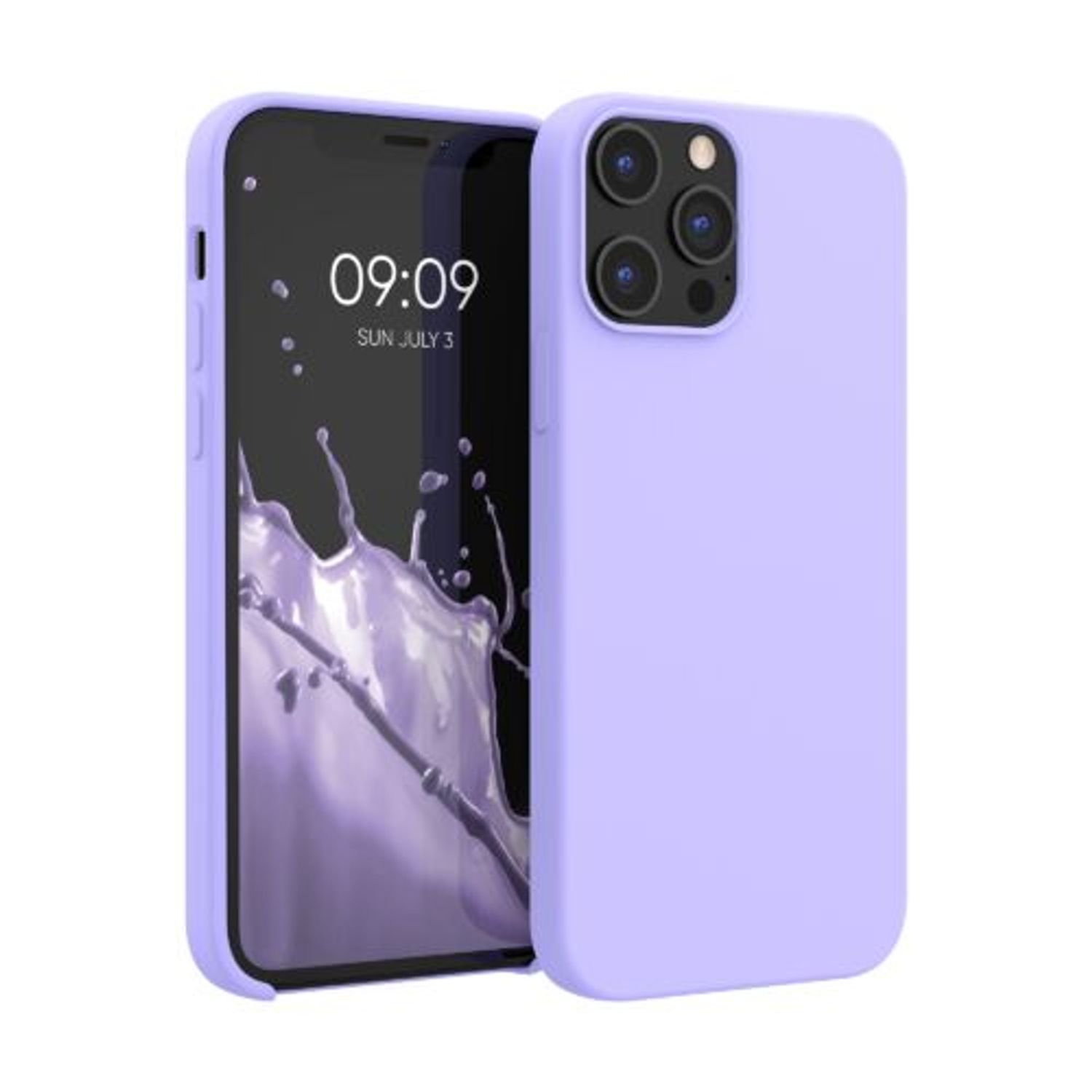 Husa pentru Apple iPhone 12 Pro Max, Silicon, Mov, 52644.108 fotografia produsului