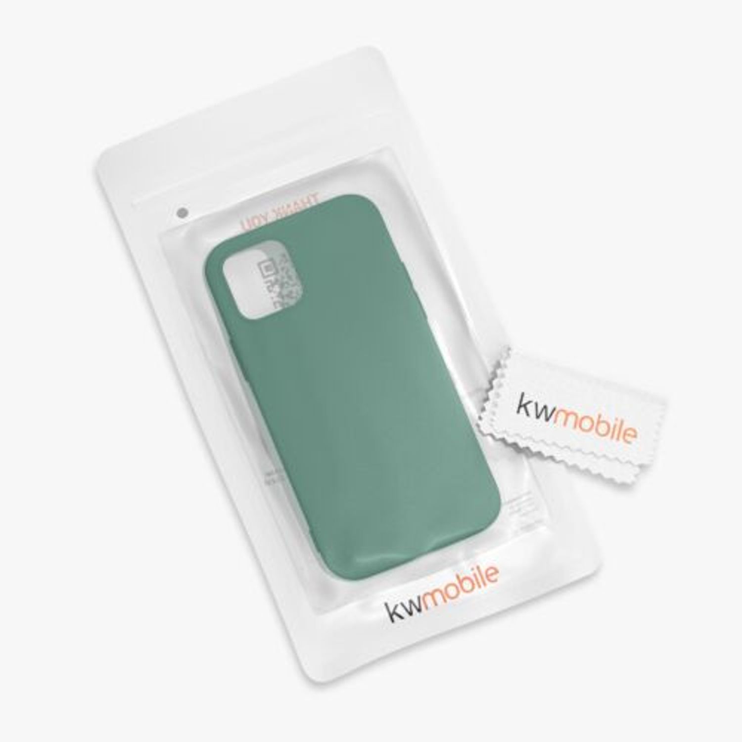 Husa pentru Apple iPhone 12 Pro Max, Silicon, Verde, 52644.166 fotografia produsului View 7 L