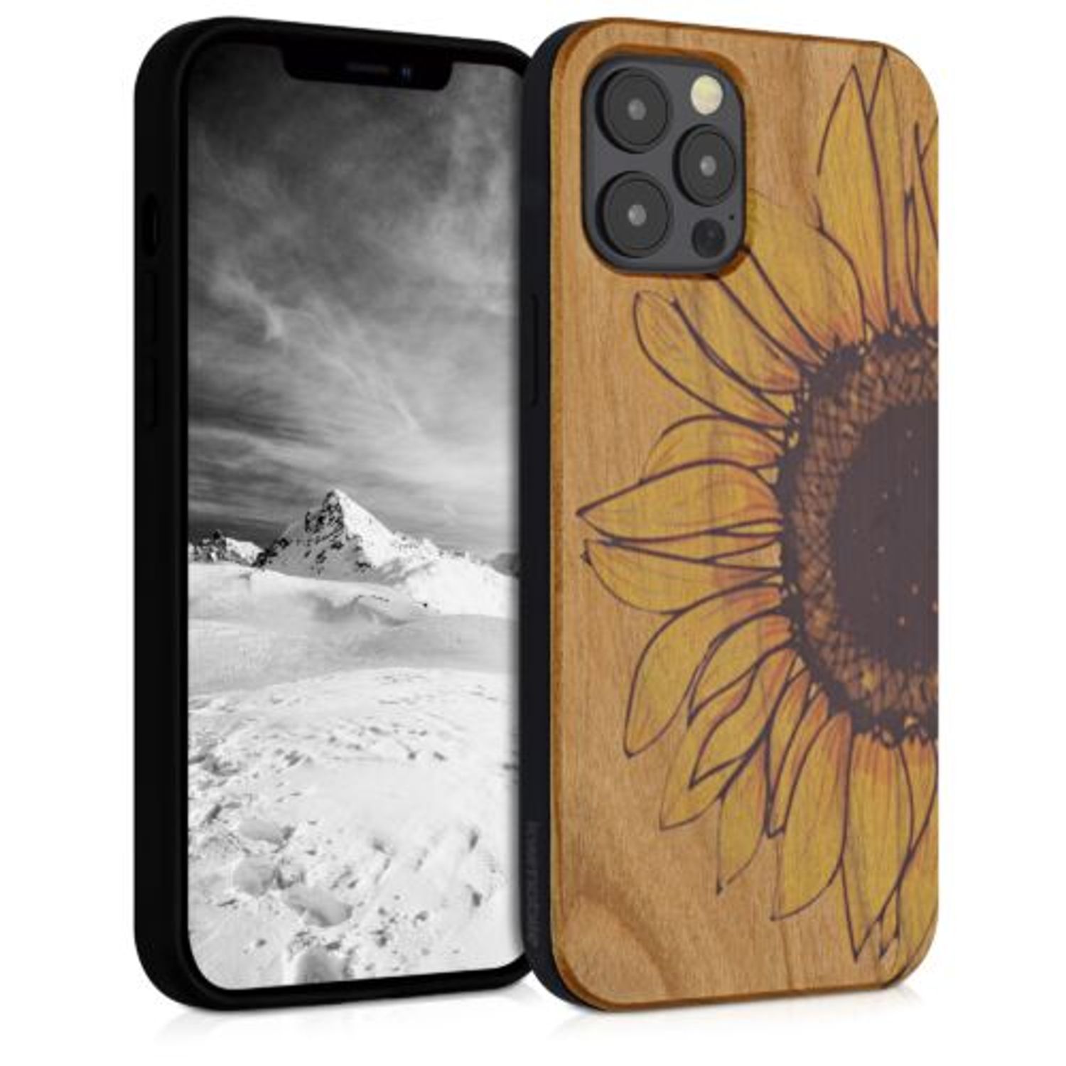 Husa pentru Apple iPhone 12 Pro Max, Lemn, Multicolor, 52736.03 fotografia produsului