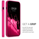 Husa pentru iPhone 12 Pro Max, Silicon, Roz, 54514.77 fotografia produsului View 5 S