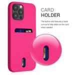 Husa pentru iPhone 12 Pro Max, Silicon, Roz, 54514.77 fotografia produsului View 4 S