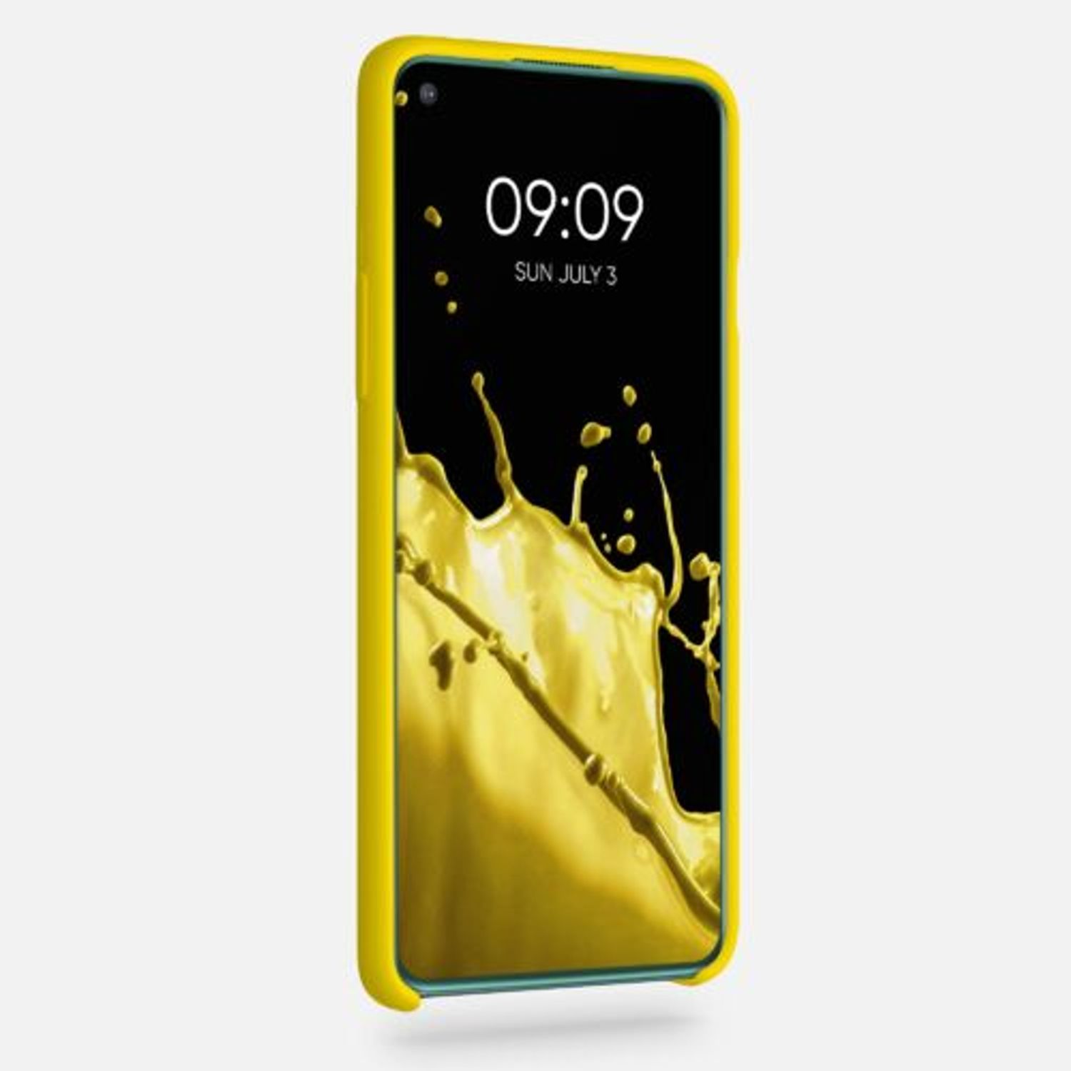 Husa pentru OnePlus 8T, Silicon, Galben, 53683.165 fotografia produsului View 3 L