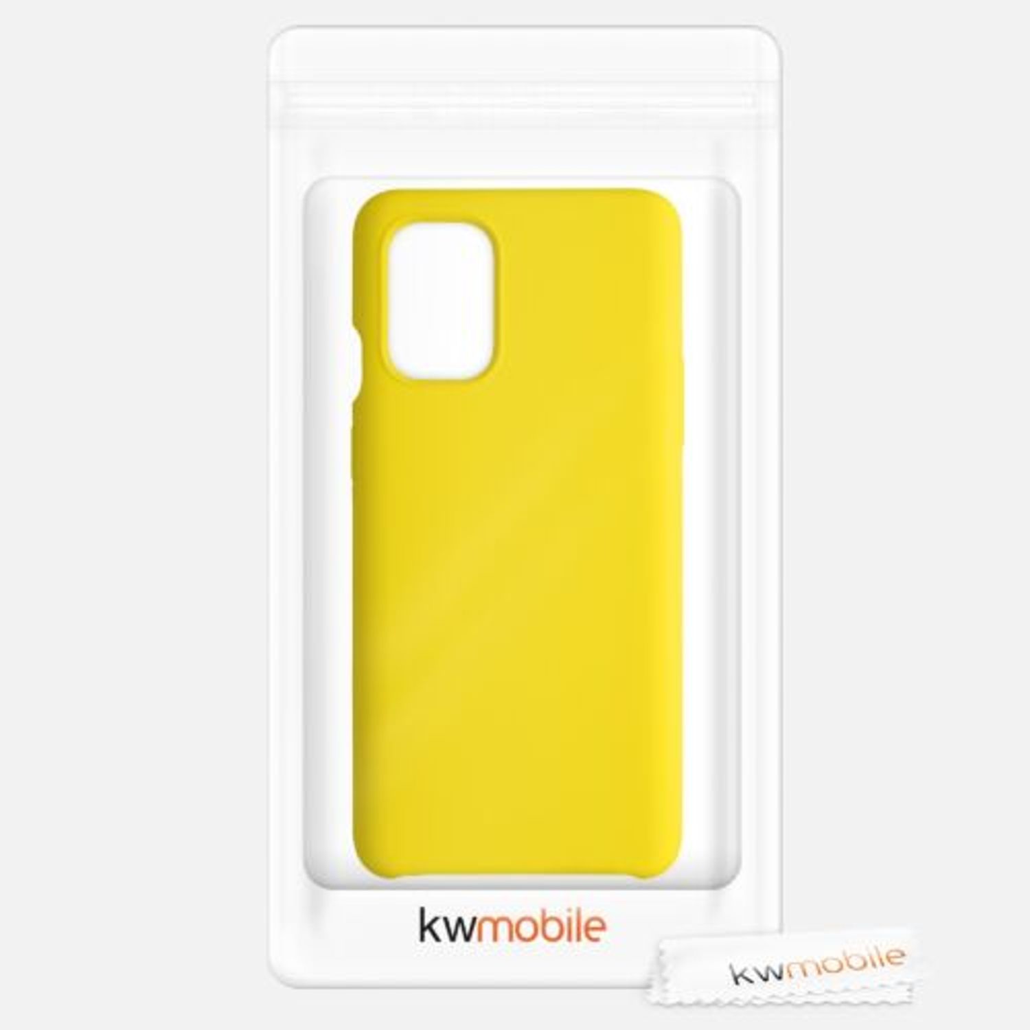 Husa pentru OnePlus 8T, Silicon, Galben, 53683.165 fotografia produsului View 6 L