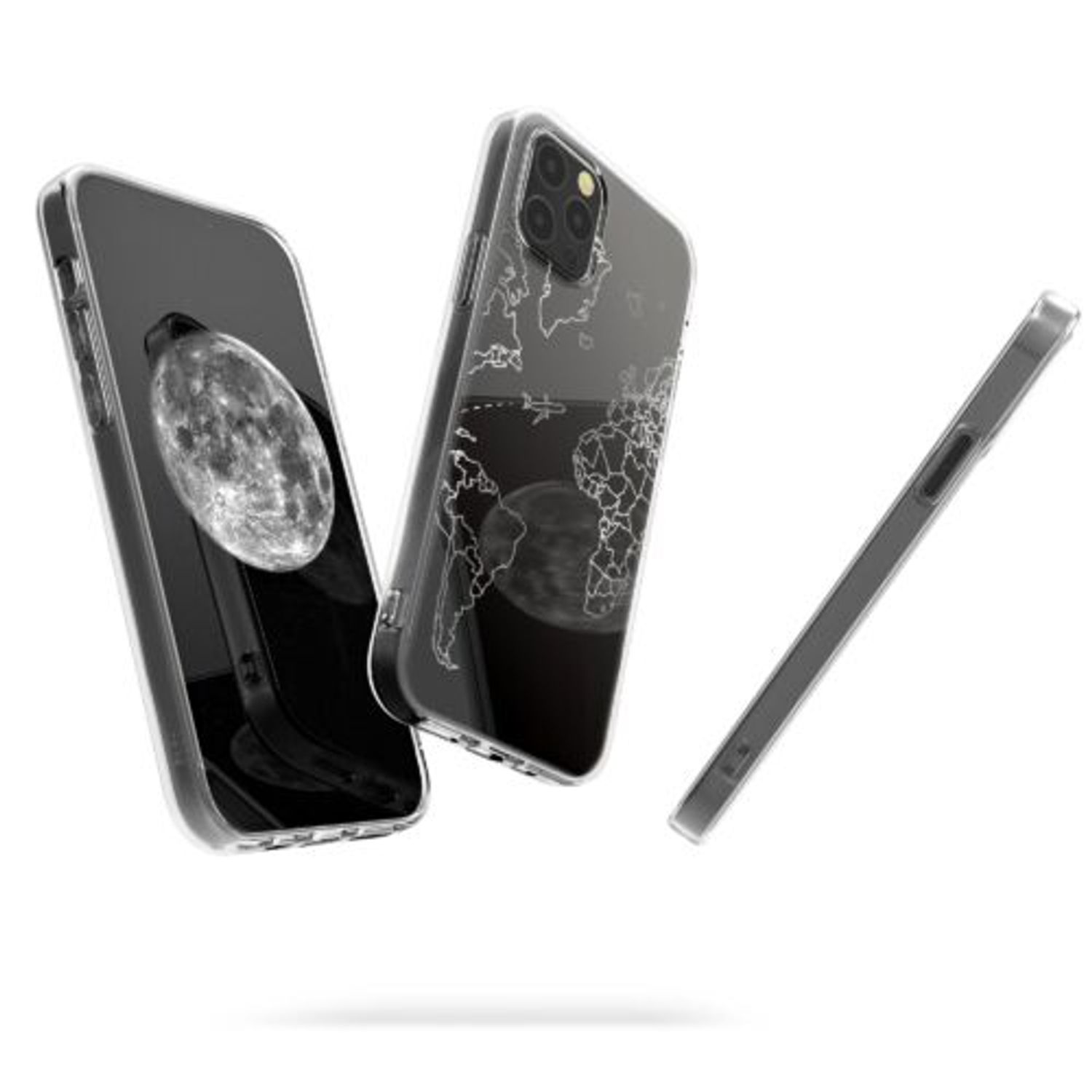 Husa pentru Apple iPhone 12 Pro Max, Silicon, Silver, 53037.02 fotografia produsului View 5 L